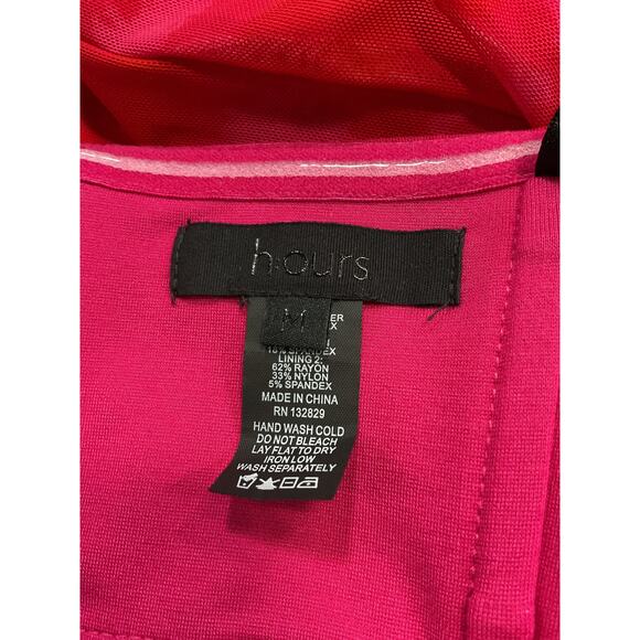 H:Ours 'Rios' Pink Maxi Dress Size M - Picture 4 of 5